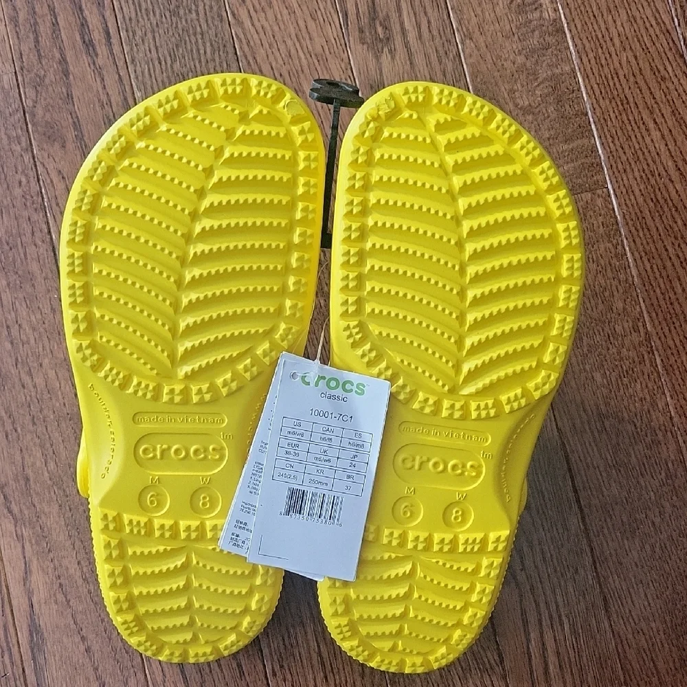 NEW! Bright Yellow Crocs - Picture 2 of 3